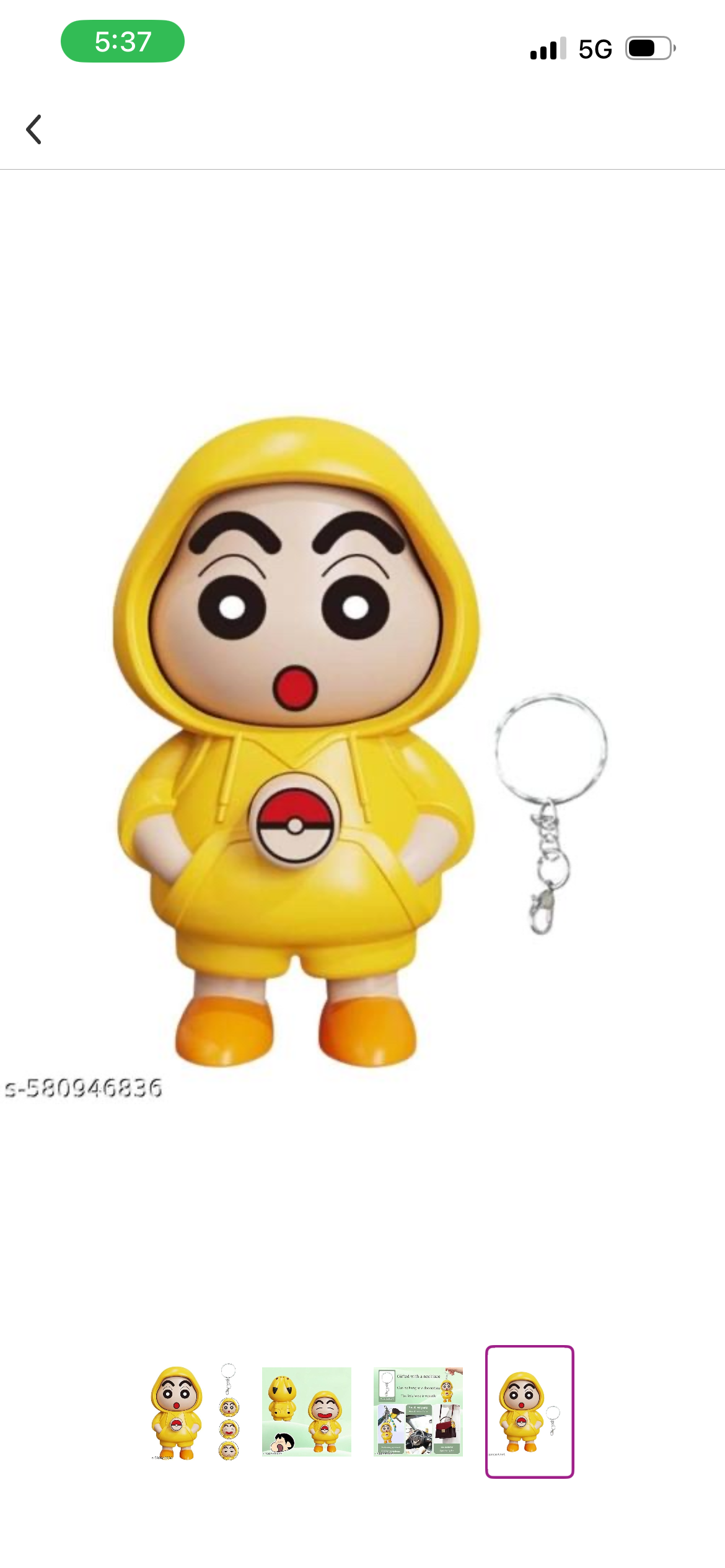 Face Changing Doll Key Holder -3D Cartoon Character Key Holder