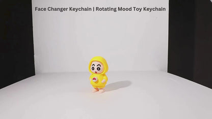 Face Changing Doll Key Holder -3D Cartoon Character Key Holder